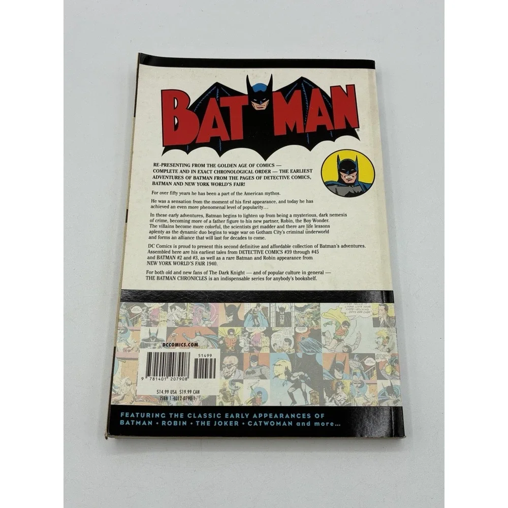 Batman Chronicles Vol 2 DC Comics Bill Finger Paperback 2006 ISBN 1401207901
